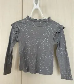 GAP 星柄グレー長袖カットソー　2years 95cm