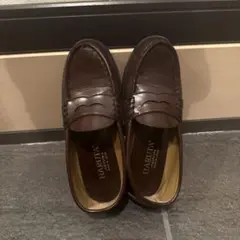 HARUTA ブラウン ローファー