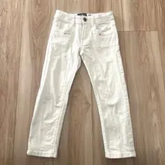 okaidi オカディ スリム 白パンツ104 ズボン