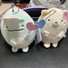 すみっこぐらし　ぬいぐるみキーホルダー２種セット