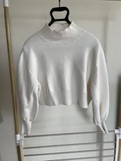 【美品】ジーナシス　ホワイトニット