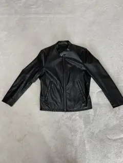 フェイクレザー レザージャケット