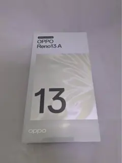 新品未使用　OPPO Reno 13A ルミナスネイビー