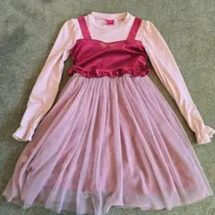 美女と野獣　ベルのワンピース　140cm