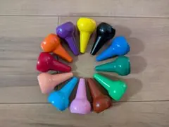 【美品】ベビーコロール はじめてのクレヨン １２色セット