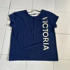 VICTORIA SEACRETネイビー Tシャツ