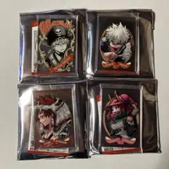 ヒロアカ パブミラー風アクリルステッカーコレクション 4点セット