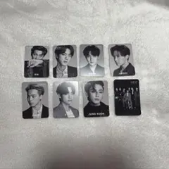 BTS JUNGKOOK ジョングク　トレカ　8枚セット Jung Kookグッズ グク フォト カード 55枚 セット トレカ ジョングク
