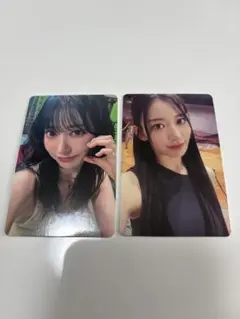 LE SSERAFIM SAKURA トレーディングカード 2枚