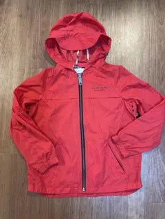 BURBERRY キッズ ジャケット 6Y 120cm レッド フード付き 美品