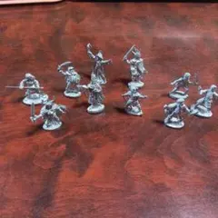D＆D メタルフィギュア Eチーム JADA TOYS ダンジョンズ & ドラゴンズ ナノメタルフィグズ デラックス