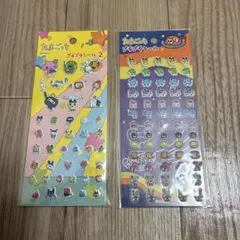 たまごっち　プチプチシール　2点セット