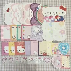 キティ　バラメモ　シール　おすそ分け　チャーミーキティ　平成レトロ　スクエア