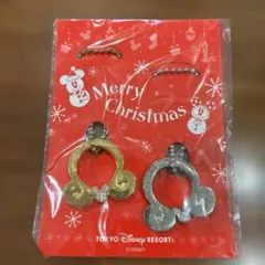 東京ディズニーリゾート ミッキー型キーホルダー 2個セット