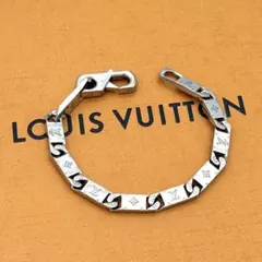 LOUIS VUITTON ブレスレット チェーン 喜平 プレート ID コリエ - メルカリ