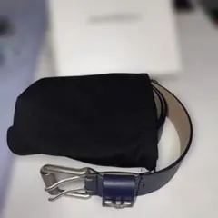 EMPORIO ARMANI ネイビー レザー ベルトのサムネイル