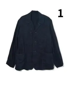 MAATEE&SONS リネンドゥルン ワークジャケット オレンジ サイズ2