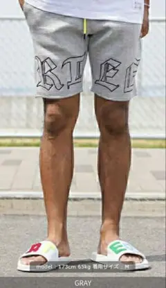 【adamsJUGGLER】メンズ ハーフパンツ 短パン Sサイズ グレーのサムネイル