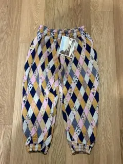 fish&kids 新品　6-7Y パッチワーク パンツ