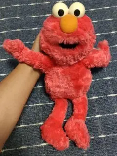 セサミストリート エルモ ぬいぐるみ　中古