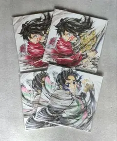 鬼滅の刃 無限城編第一章 入場特典 第15、16弾 記念ボード 冨岡/胡蝶各2枚