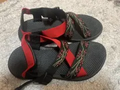 スポーツサンダル 赤と黒　チチカカのサムネイル