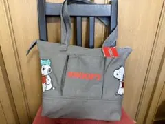 スヌーピー　プレミアムトートバッグ　西日本Ver. グレー