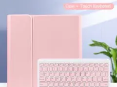 キーボード付き iPadケース iPadPro(12.9インチ)　ピンク