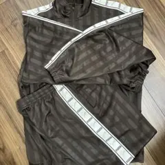 PUMA　プーマ　ジャージ　茶色　上下　セットアップ　ブラウン