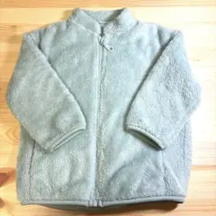 【2/20まで】きれいです⭐︎UNIQLO フリース80 ミントグリーン　ベビー