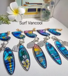 Surf Vancool サーフボード型 キーホルダー ALOHAのサムネイル