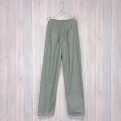【OLIVEdesOLIVE】カラーデニムパンツ ストレート ウエスト後ろゴムのサムネイル