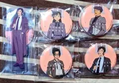 名探偵コナン セガラッキーくじ F賞 アクスタ 諸伏 高明 缶バッジ 小五郎 蘭