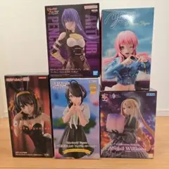 アニメ・コミック美少女キャラフィギュア5体セット
