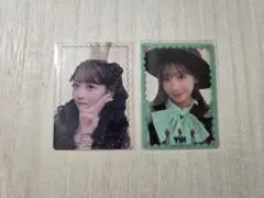 【バラ売可】FRUITS ZIPPER　櫻井優衣　クリアトレカ　2枚セット