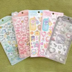 サンリオ　シールまとめ売り　うるちゅる　平成はっぴーフォン　ドロップジェリー
