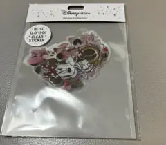 ミニー　フィガロ シール　ステッカー クリア ディズニー　ストア