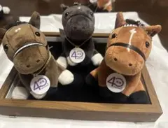 新品未使用】武豊展 アイドルホースぬいぐるみS 金サイン入り 3点