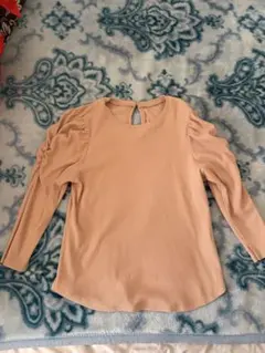 GU ベージュ 長袖シャツ XL