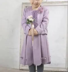 入学式卒園式　パンパンチュチュ　ワンピースとジャケットセット120