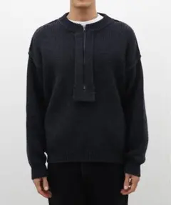 【UNUSED / アンユーズド】US2365 HALF ZIP KNITのサムネイル