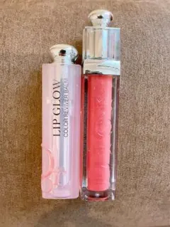 【2本セット】ディオール　アディクトリップグロウ　001 ピンク