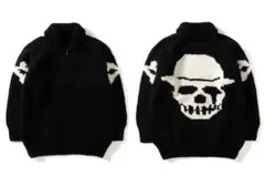 MacMahon Knitting Mills スカル カウチン カーディガンのサムネイル