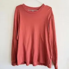 XL 綿100% ユニクロ　コットンクルーネックTシャツ　長袖