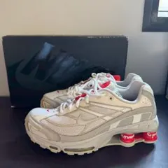 25.0 新品未使用 Nike supreme shox ride 2
