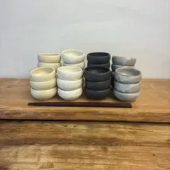 新品　陶器　陶芸作家　豆皿約5cm28個 767
