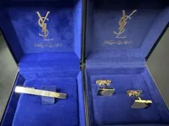 Yves Saint Laurent ネクタイピンとカフスセット