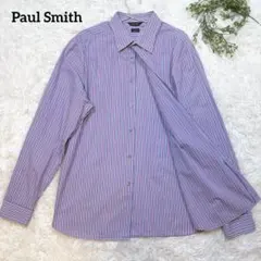 【極美品✨高級感】Paul Smith マルチストライプシャツ XLイタリア製