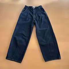 JOHNBULL ワイドデニム　インディゴブルー