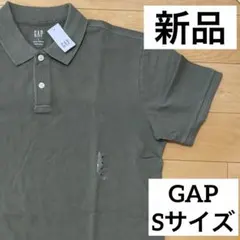 GAP メンズ 半袖ポロシャツ カーキ Sサイズのサムネイル